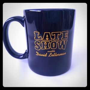 Late Show with David Letterman Coffee Mug